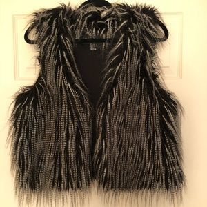 F21 Faux Fur Vest